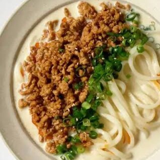 夏でも食べられる！ヘルシー坦々豆乳うどん